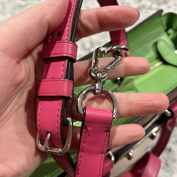 Coach Swagger 21 carryall rainbow bag - Picture 13 of 15